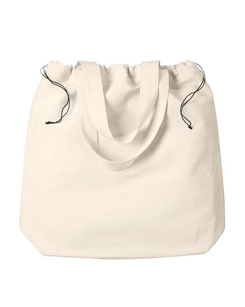Drawstring Tote Bag - Natural