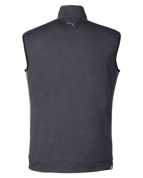 Men's T7 Cloudspun Vest - Puma Black Heather/ Quiet Shade