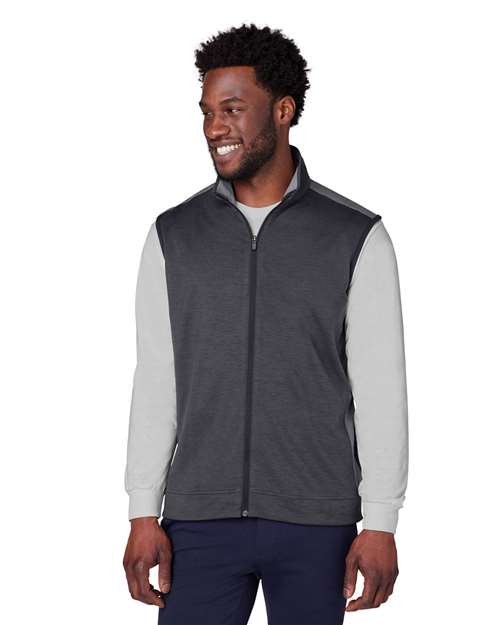 Men's T7 Cloudspun Vest - Puma Black Heather/ Quiet Shade