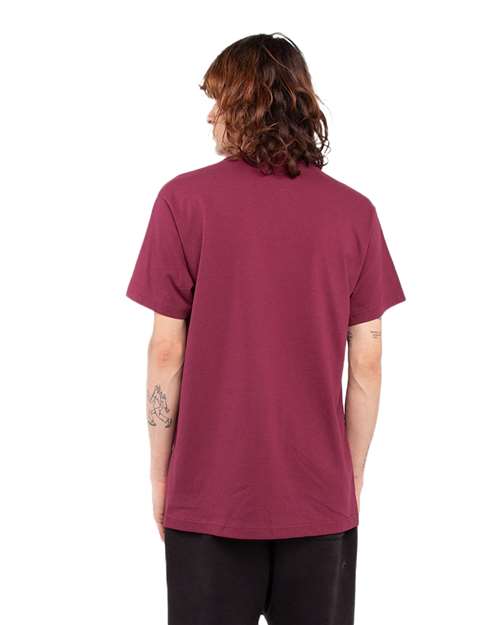 Unisex Active T-Shirt - Burgundy