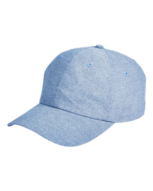 Summer Prep Cap - Blue Chambray