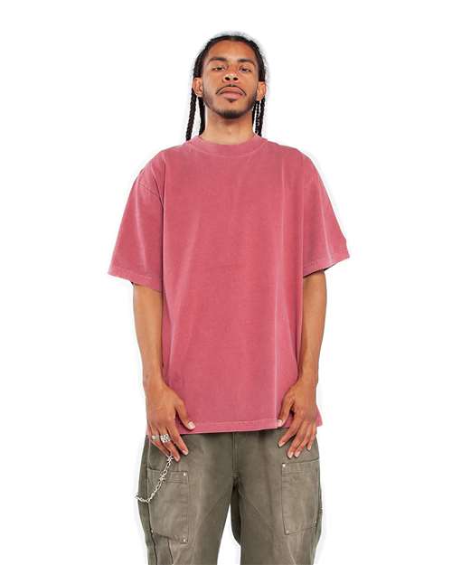 Unisex Max Heavyweight Garment-Dyed T-Shirt - Clay Red