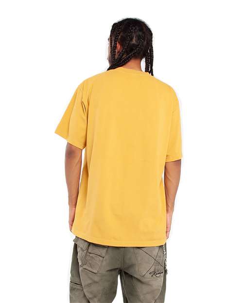 Unisex Max Heavyweight Garment-Dyed T-Shirt - Mustard