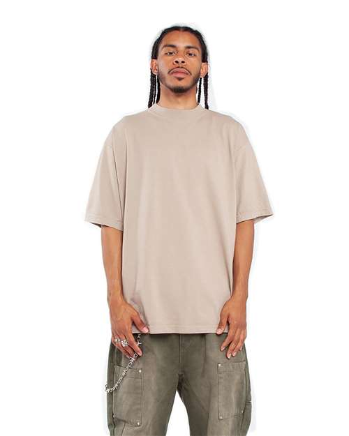 Unisex Max Heavyweight Garment-Dyed T-Shirt - Oatmeal