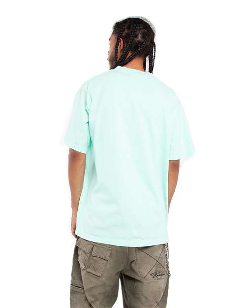 Unisex Max Heavyweight Garment-Dyed T-Shirt - Powder Blue