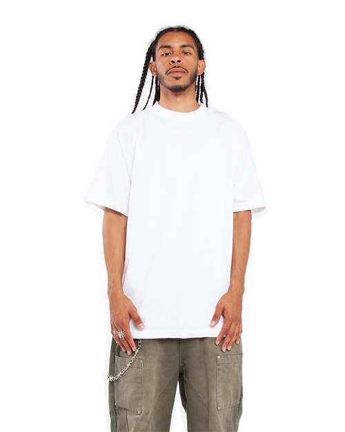 Unisex Max Heavyweight Garment-Dyed T-Shirt - White