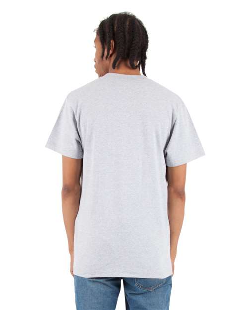 Unisex V-Neck T-Shirt - Heather Grey