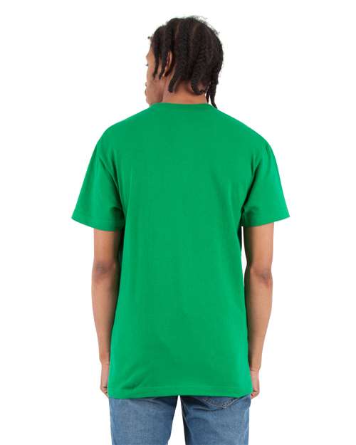 Unisex V-Neck T-Shirt - Kelly Green