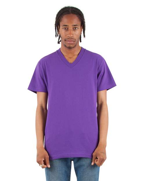 Unisex V-Neck T-Shirt - Purple
