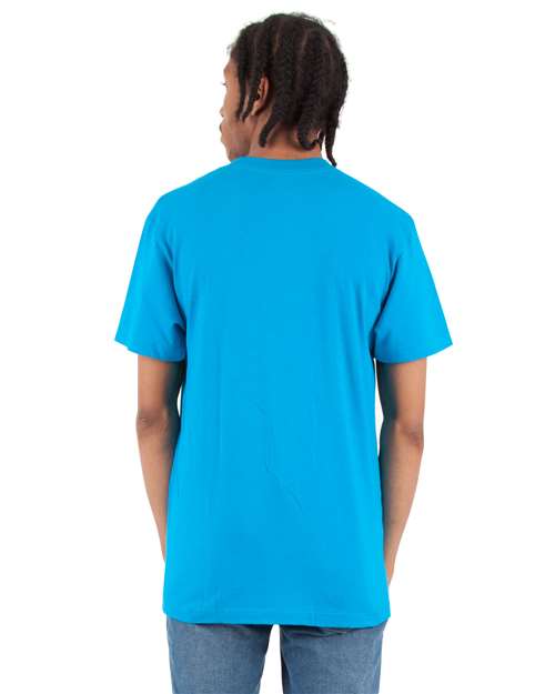 Unisex V-Neck T-Shirt - Turquoise