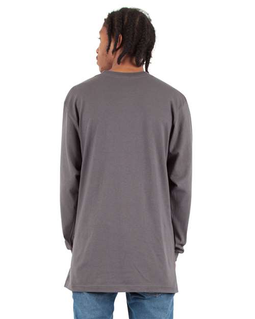 Unisex Active Long Sleeve T-Shirt - Dark Grey