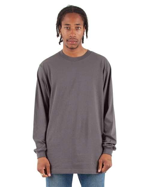 Unisex Active Long Sleeve T-Shirt - Dark Grey