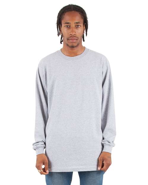 Unisex Active Long Sleeve T-Shirt - Heather Grey