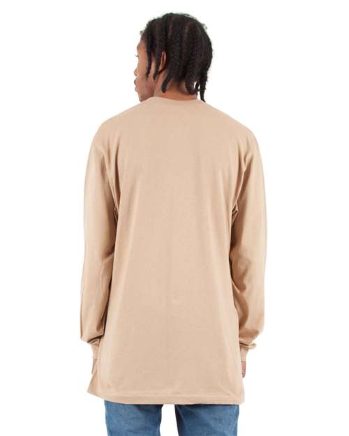 Unisex Active Long Sleeve T-Shirt - Khaki