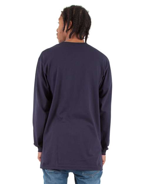 Unisex Active Long Sleeve T-Shirt - Navy