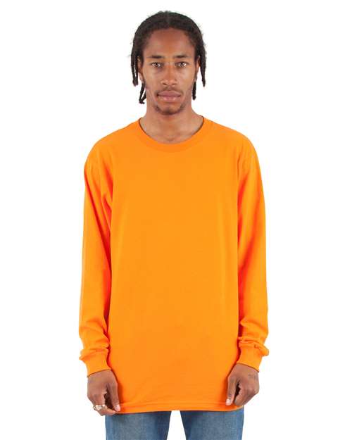 Unisex Active Long Sleeve T-Shirt - Orange