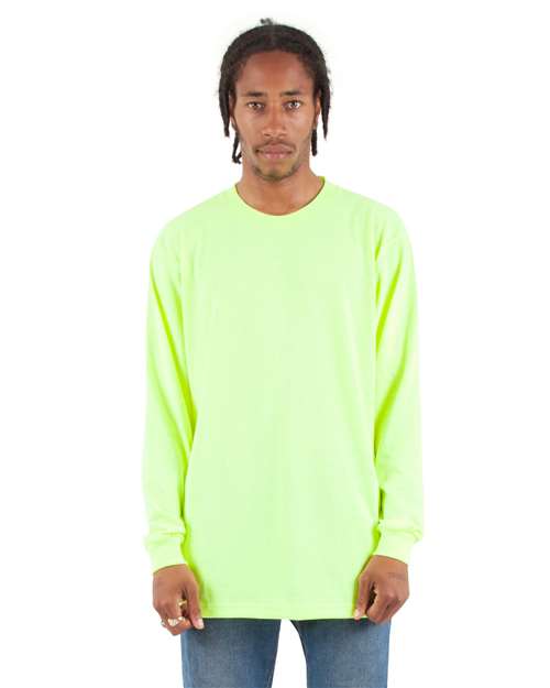 Unisex Active Long Sleeve T-Shirt - Safety Green