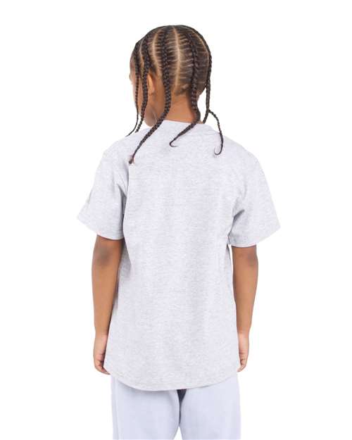 Youth Active T-Shirt - Heather Grey