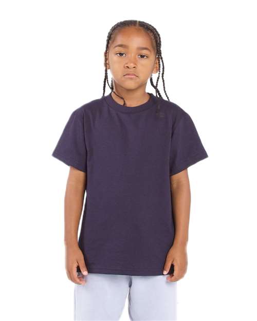 Youth Active T-Shirt - Navy