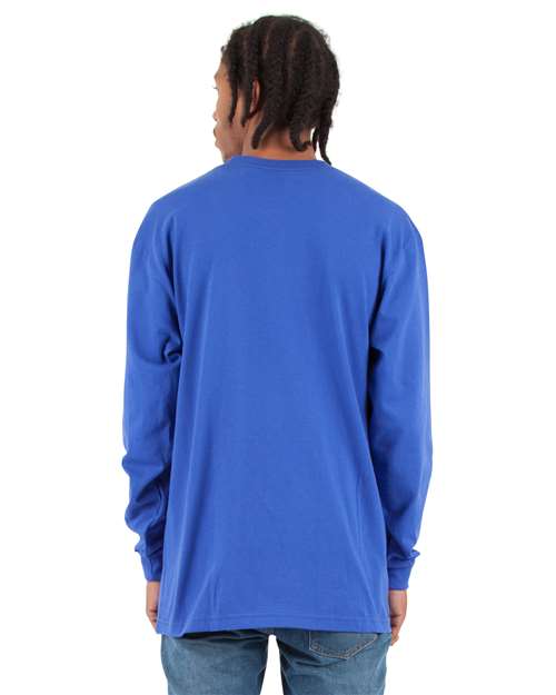 Unisex Max Heavyweight Long Sleeve T-Shirt - Royal