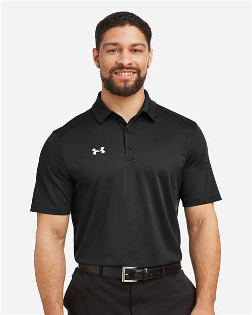 Men's Tech™ Polo - Black/ White