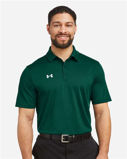 Men's Tech™ Polo - Forest Green/ White