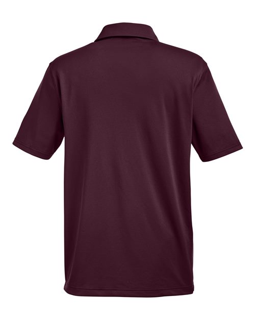 Men's Tech™ Polo - Maroon/ White