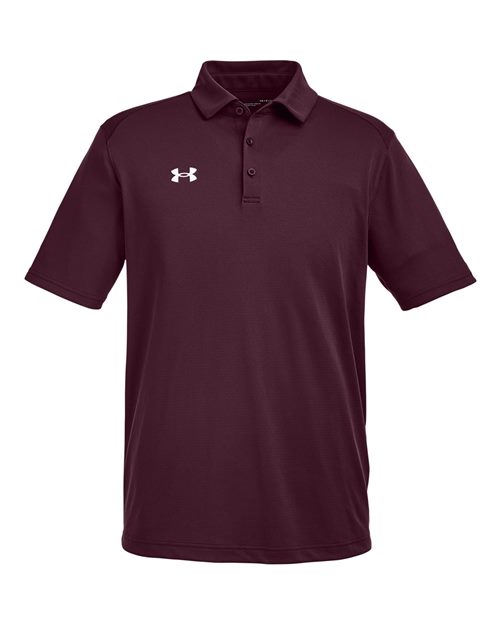 Men's Tech™ Polo - Maroon/ White