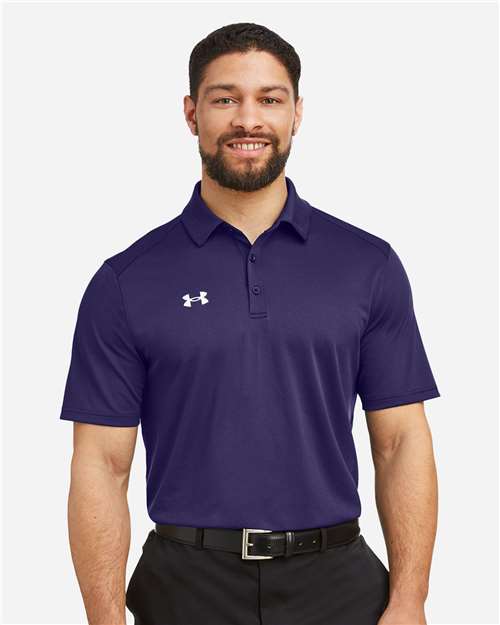 Men's Tech™ Polo - Purple/ White