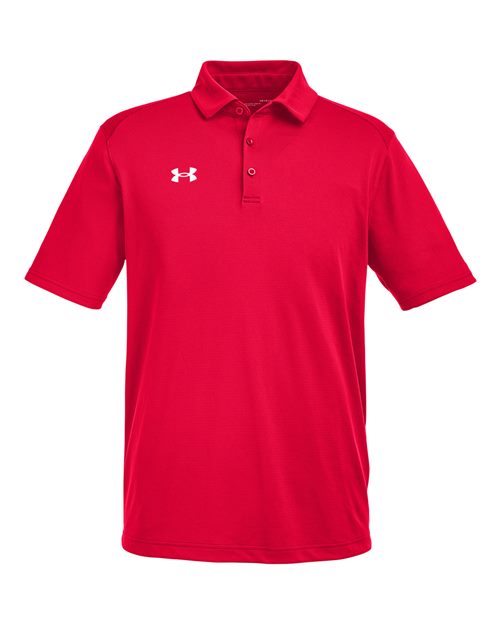 Men's Tech™ Polo - Red/ White