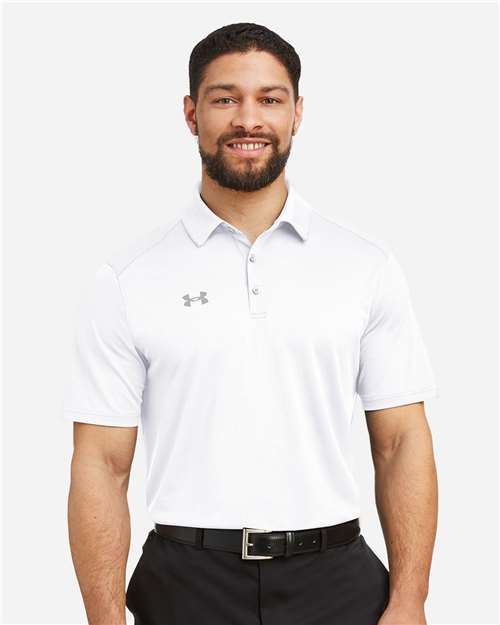 Men's Tech™ Polo - White/ Mod Grey