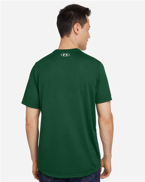 Men's Team Tech™ T-Shirt - Forest Green/ White
