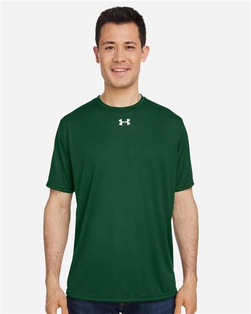 Men's Team Tech™ T-Shirt - Forest Green/ White