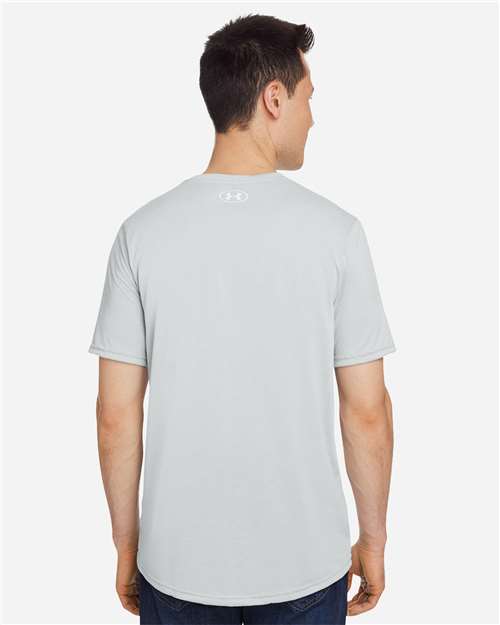 Men's Team Tech™ T-Shirt - Mod Grey Light Heather/ White