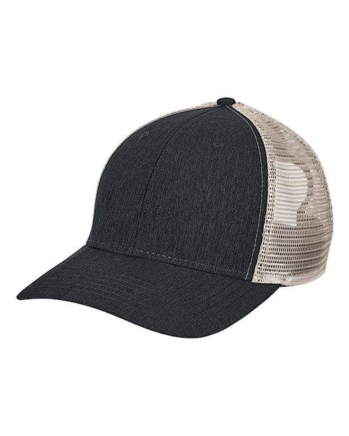 Sport Trucker Cap - Black/ Tan