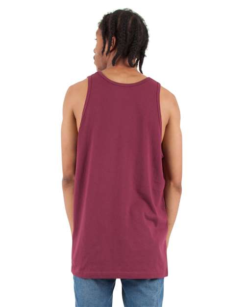 Unisex Active Tank - Burgundy