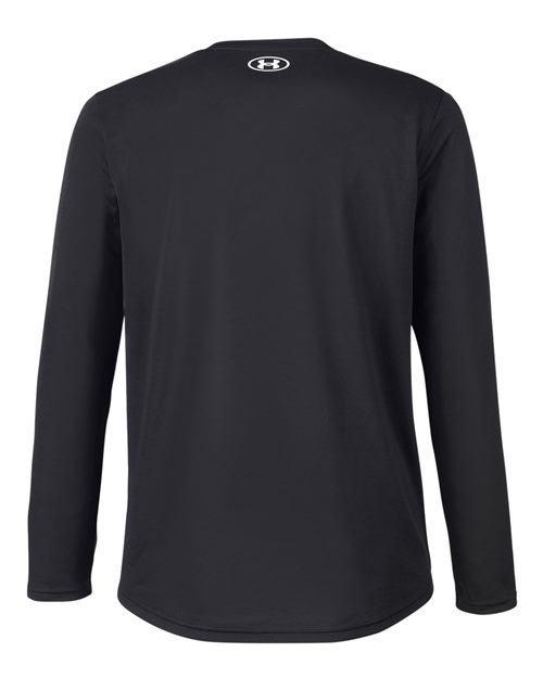 Men's Team Tech™ Long Sleeve T-Shirt - Black/ White