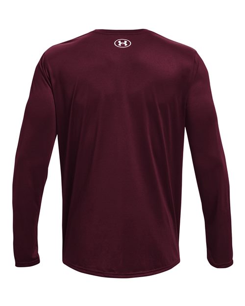 Men's Team Tech™ Long Sleeve T-Shirt - Maroon/ White