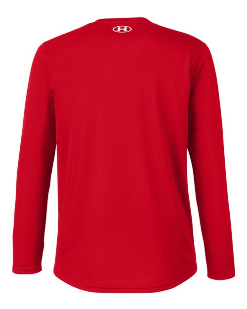 Men's Team Tech™ Long Sleeve T-Shirt - Red/ White