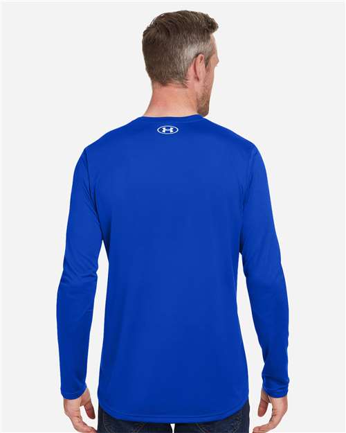 Men's Team Tech™ Long Sleeve T-Shirt - Royal/ White