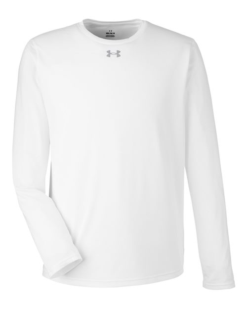 Men's Team Tech™ Long Sleeve T-Shirt - White/ Mod Grey