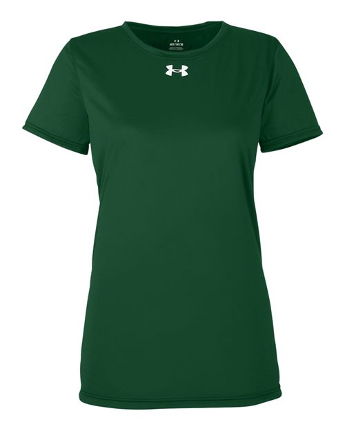 Women's Team Tech™ T-Shirt - Forest Green/ White