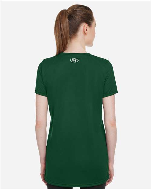 Women's Team Tech™ T-Shirt - Forest Green/ White