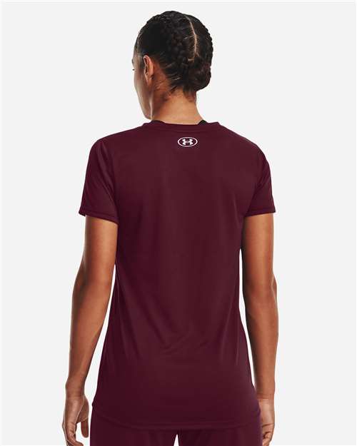 Women's Team Tech™ T-Shirt - Maroon/ White
