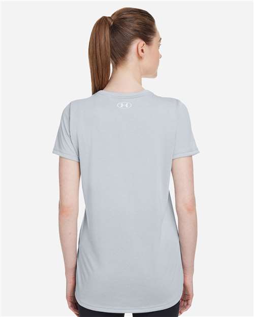 Women's Team Tech™ T-Shirt - Mod Grey Light Heather/ White