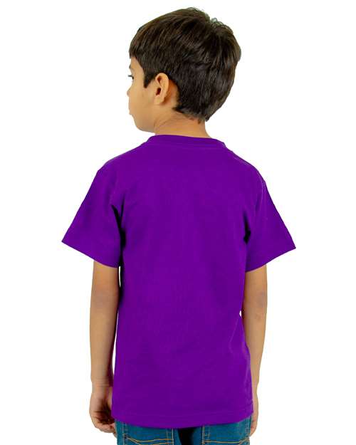 Youth V-Neck T-Shirt - Purple