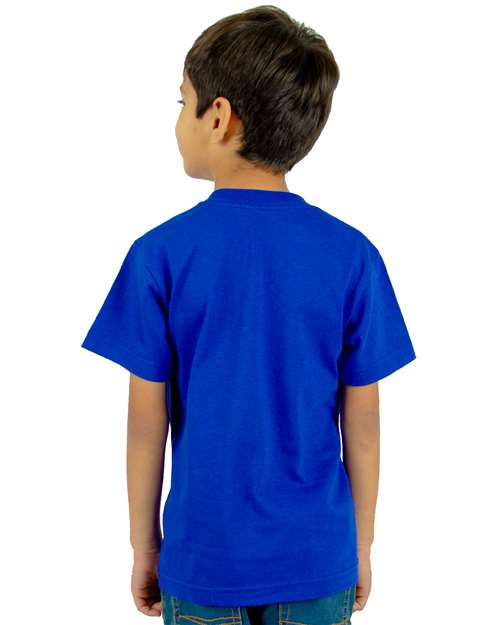 Youth V-Neck T-Shirt - Royal