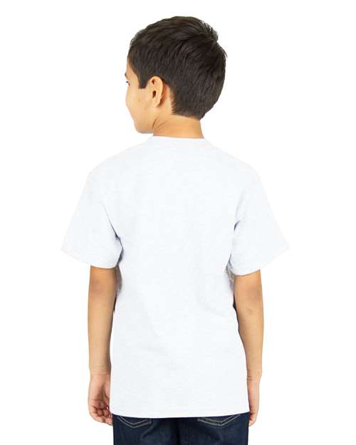 Youth V-Neck T-Shirt - White
