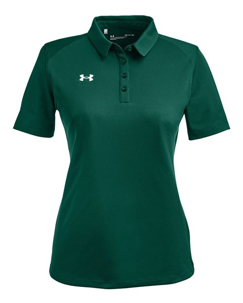 Women's Tech™ Polo - Forest Green/ White