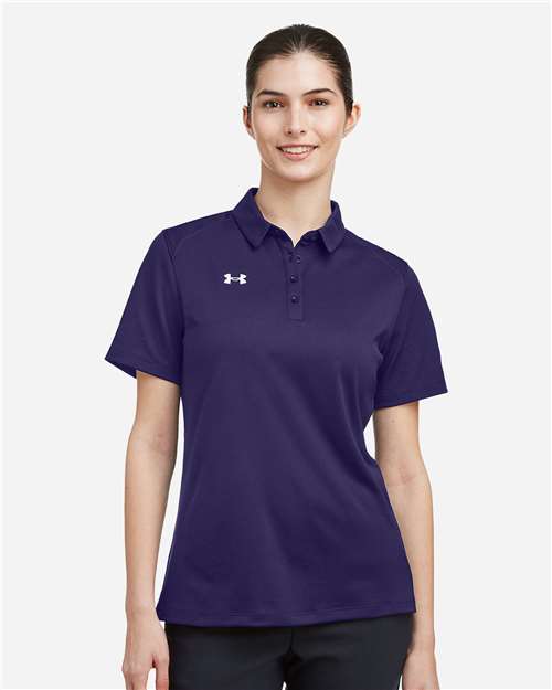 Women's Tech™ Polo - Purple/ White